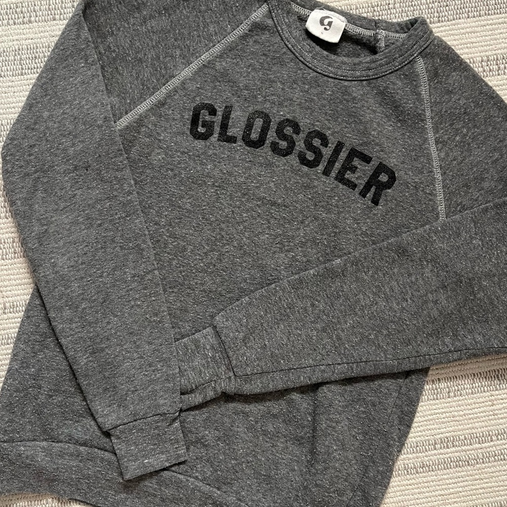 Glossier Crewneck Sweatshirt XS